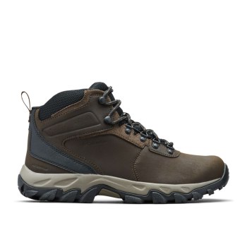 Columbia Wandelschoenen Heren, Newton Ridge Plus II Waterproof DonkerBruin Grijs, 26GWIBTSA